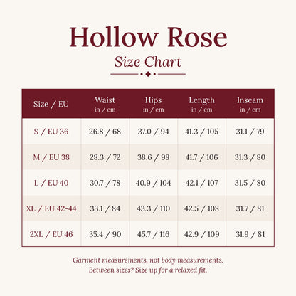 Hollow Rose Lace Flare Jeans